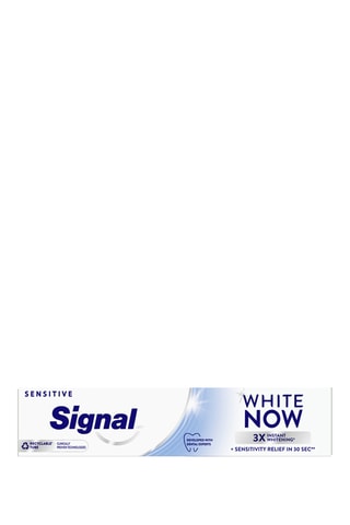 6 x Dentifrice Signal White Now Sensitive - 75 ml