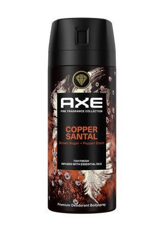 4 x Déodorant Spray Copper Santal Axe - 150 ml