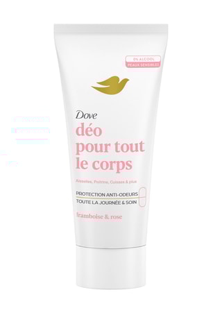 4 x Déodorant corps Framboise & Rose Dove - 75 ml