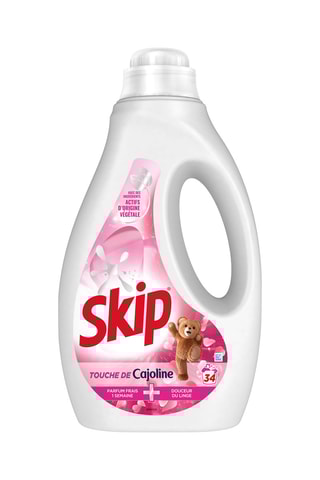 3 x Lessive Liquide Touche de Cajoline Douceur de Linge - Skip - 1,53 l