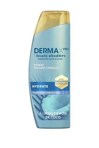 4 x Shampoing hydratant Derma x Pro - Cuirs chevelus secs - 250 ml
