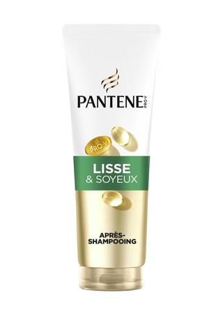 4 x Après-shampoing Lisse & Soyeux Pantene - 230 ml