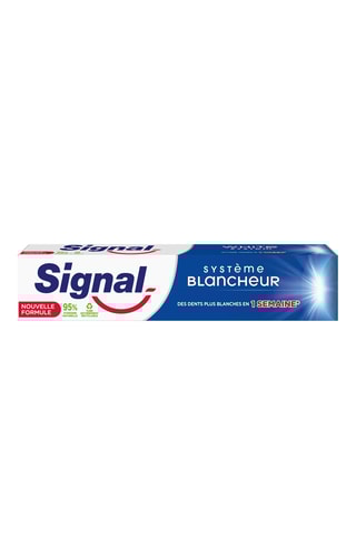 6 x Dentifrice Système Blancheur 1 semaine - Signal - 75 ml