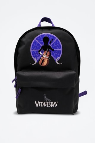 Sac à dos Mercredi - Noir et violet