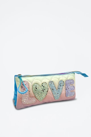 Trousse Blin-Blin Love - Bleu et rose