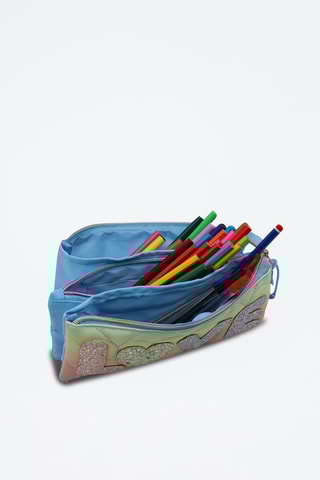 Trousse Blin-Blin Love - Bleu et rose