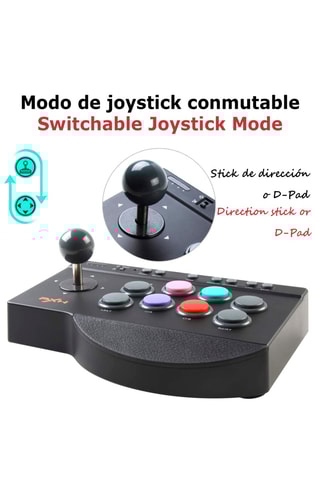 Manette de jeu Arcade Fight Stick PXN-0082 PS3/PS4/Xbox One/Nintendo Switch