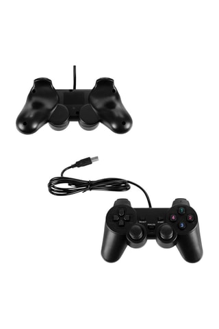 Manette PS3, PS4 et PC - Noir