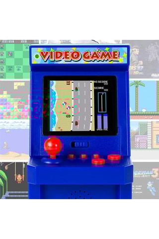 Mini console d'arcade portable - Bleu