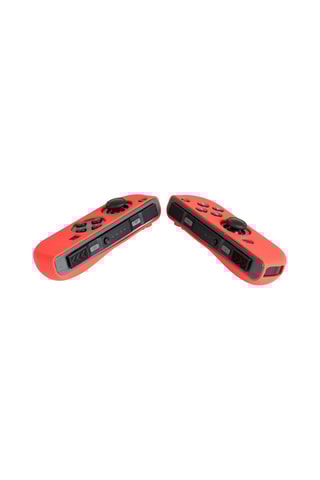 Boîtier de protection en silicone pour Nintendo Switch - Rouge