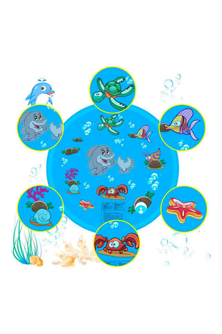 Jouet gonflable avec arroseur d'eau - 150 cm