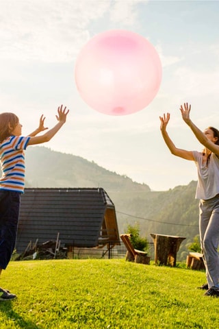 Ballon gonflable Vert - 70 cm