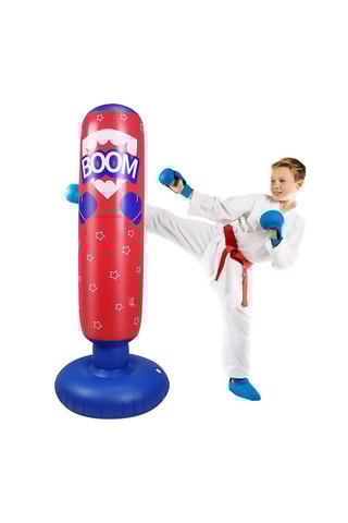 Punching ball gonflable pour enfants - 125 cm