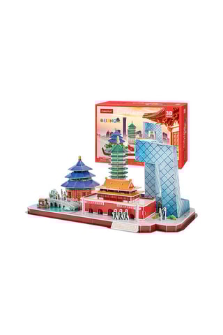 Casse-tête 3D Ville de Pékin 123 pièces - Dès 3 ans
