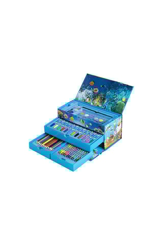 Coffret de peinture 54 pièces - Turquoise