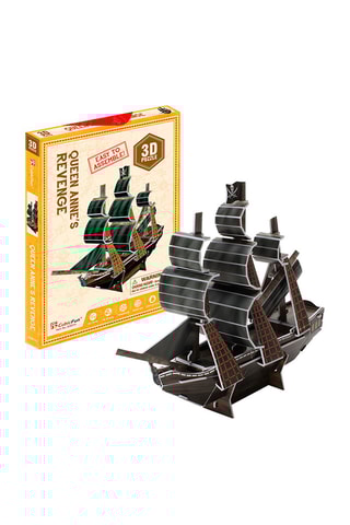 Puzzle 3D Queen Annne's Revenge 24 pièces - Dès 6 ans