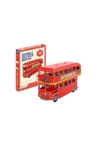 Puzzle 3D bus à deux étages Londres - 66 pièces - Dès 6 ans