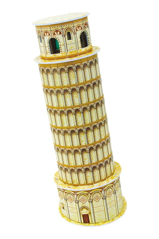 Puzzle 3D la tour penchée de Pise - 8 pièces - Des 7 ans