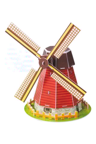 Puzzle 3D moulin à vent hollandais - 20 pièces - Des 7 ans