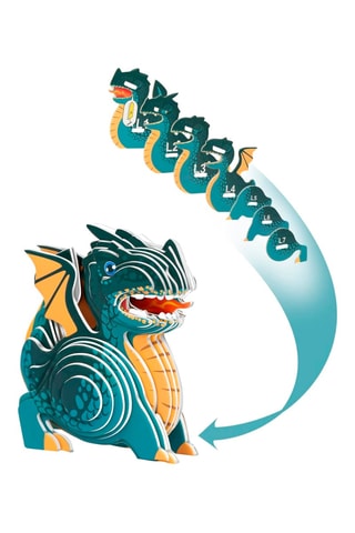 Puzzle dragon 3D - Dès 3 ans