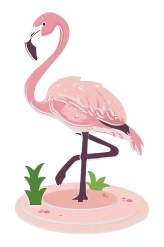 Puzzle flamant rose 3D - Dès 3 ans
