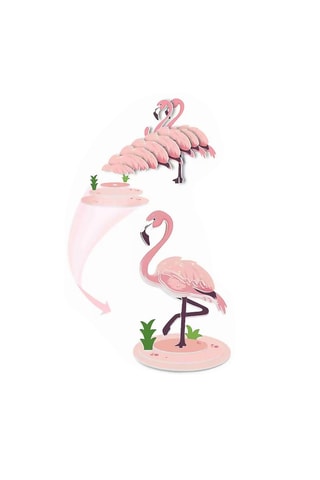 Puzzle flamant rose 3D - Dès 3 ans