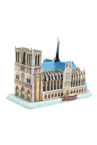 Puzzle 3D Cathédrale Notre-Dame de Paris - 44 pièces - Dès 3 ans