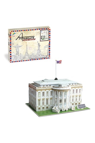 Puzzle 3D Maison Blanche - 35 pièces - Dès 3 ans