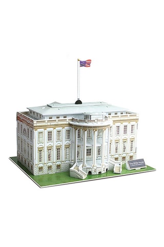 Puzzle 3D Maison Blanche - 35 pièces - Dès 3 ans
