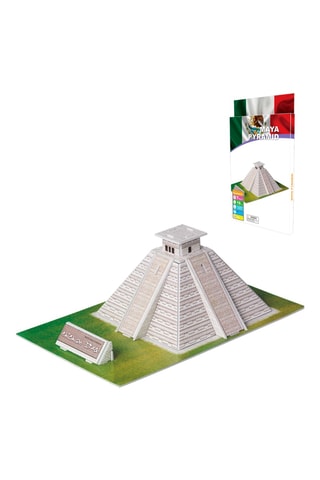 Puzzle 3D pyramide maya - 19 pièces - Des 7 ans