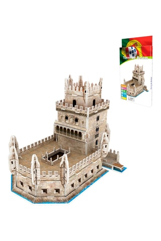 Puzzle 3D tour de Belém à Lisbonne - 26 pièces - Dès 7 ans