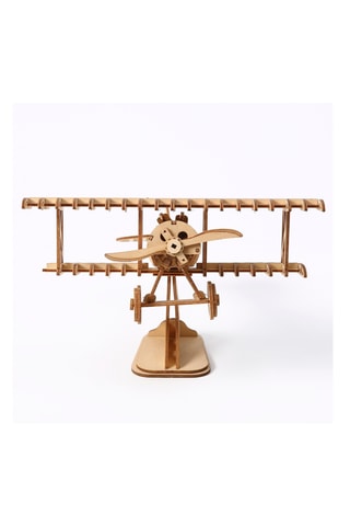 Puzzle 3D avion en bois - 105 pièces - Dès 14 ans