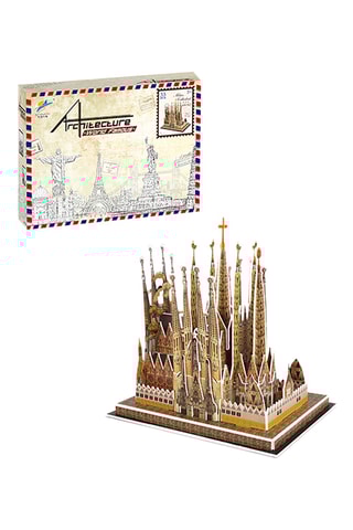 Puzzle 3D Basilique de la Sagrada Familia - 33 pièces - Dès 3 ans