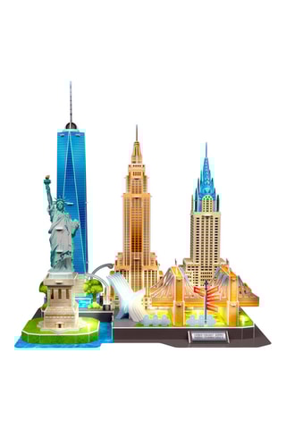 Puzzle 3D New York city LED - 101 pièces - Des 7 ans