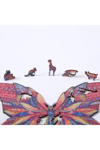 Puzzle papillon en bois 