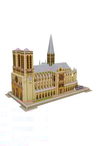 Puzzle 3D Cathédrale Notre-Dame de Paris - 77 pièces - Dès 3 ans