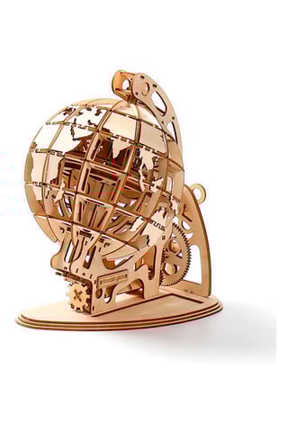 Puzzle 3D globe en bois - 166 pièces - Dès 14 ans