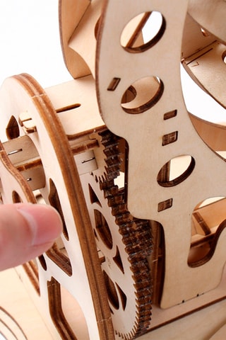 Puzzle 3D globe en bois - 166 pièces - Dès 14 ans