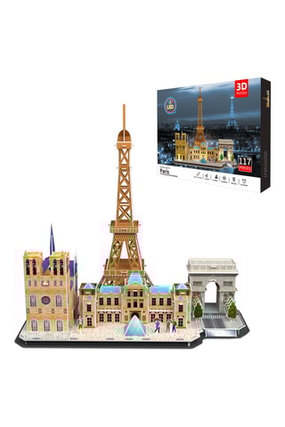 Puzzle 3D Paris LED - 104 pièces - Des 7 ans