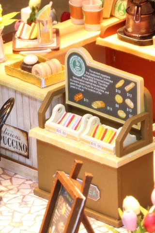 Maquette 3D cafétaria en bois  - Dès 14 ans