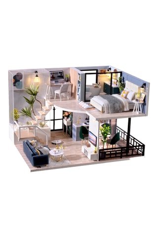 Maquette 3D duplex LED en bois - Dès 14 ans