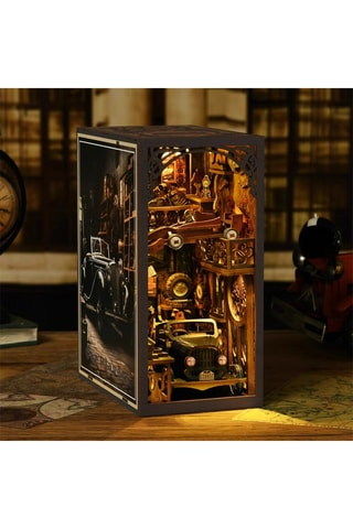 Maquette 3D Collectionneurs de voitures LED en bois - 455 pièces - Dès 14 ans