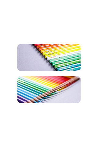 36 crayons de couleur professionnels