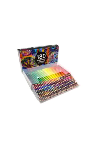180 crayons de couleur aquarelle