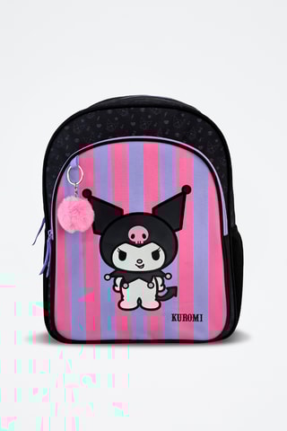 Sac à dos Kuromi Hello Kitty Sanrio - Noir