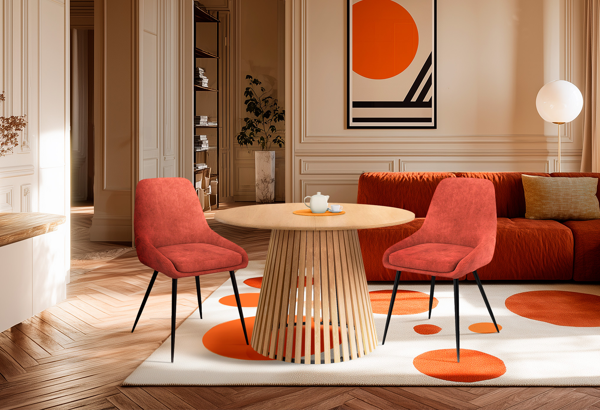 CHAISES ET TABLES en vente privilège chez SHOWROOMPRIVÉ