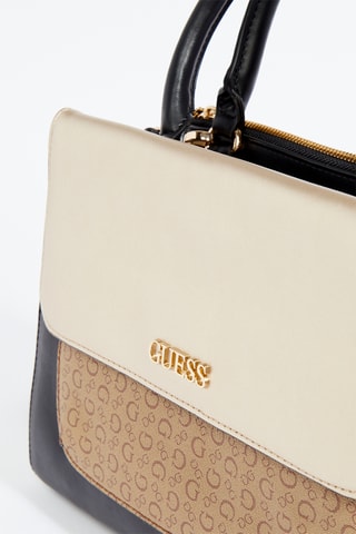 Sac à main Toledo - Noir et beige