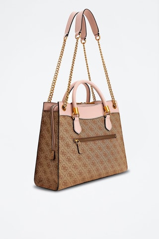 Sac à main - Rose et marron