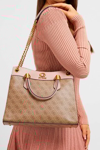 Sac à main - Rose et marron