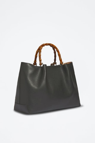 Sac à main en cuir - Noir